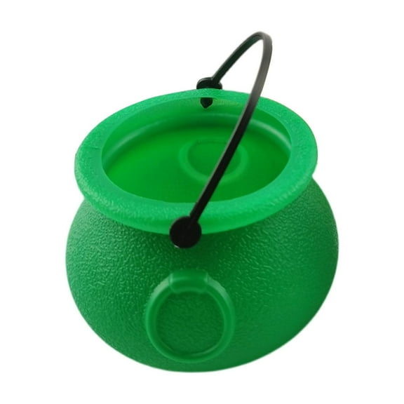 6-Pack Mini Witch Cauldron Buckets, Candy Bowl & Desktop Decorations, Indoor Outdoor Halloween Spooky Decor Supplies