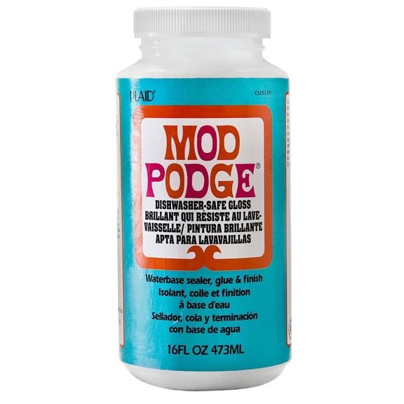 Mod Podge Dishwasher-Safe Gloss, 16oz., 6 Pack