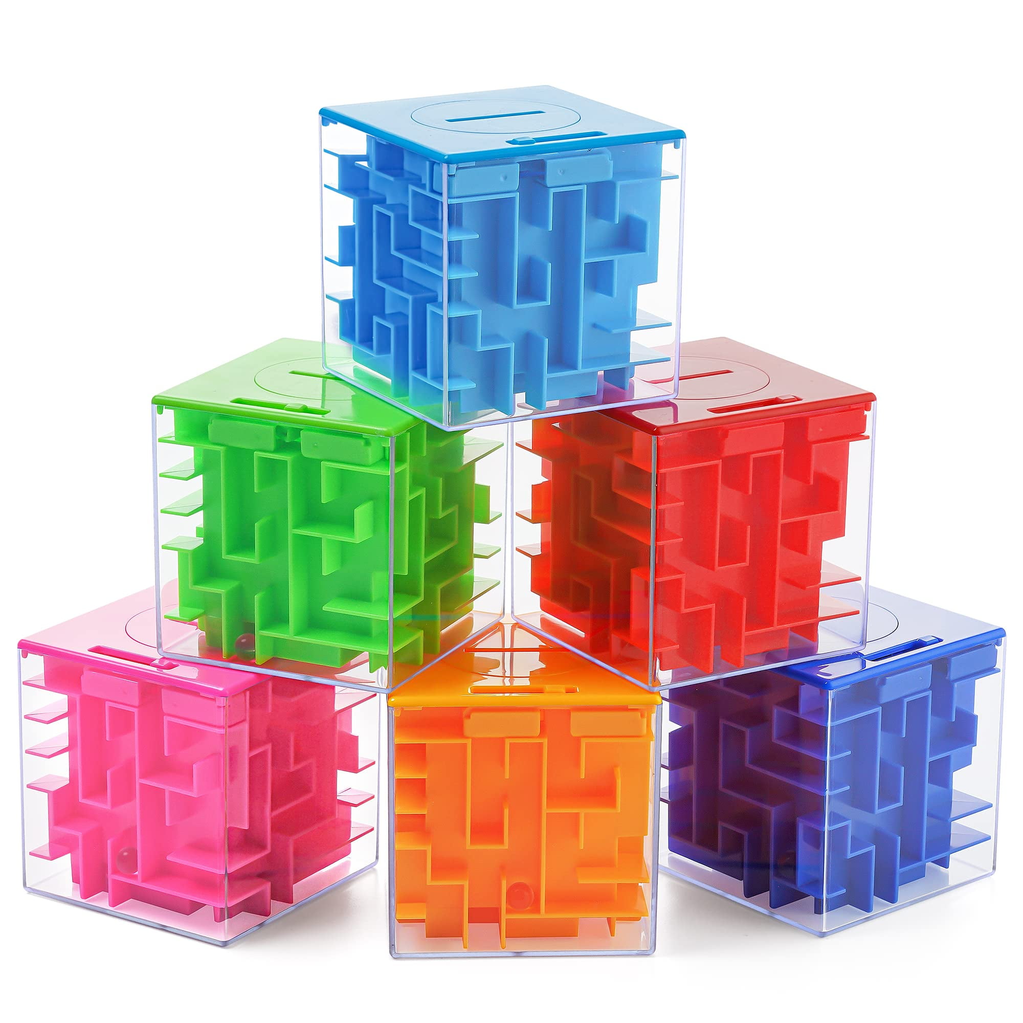 6 Pack Money Maze Puzzle Gift Boxes, A Fun Unique Way to Give Gifts for  People You Love, Great for Kids and Adults