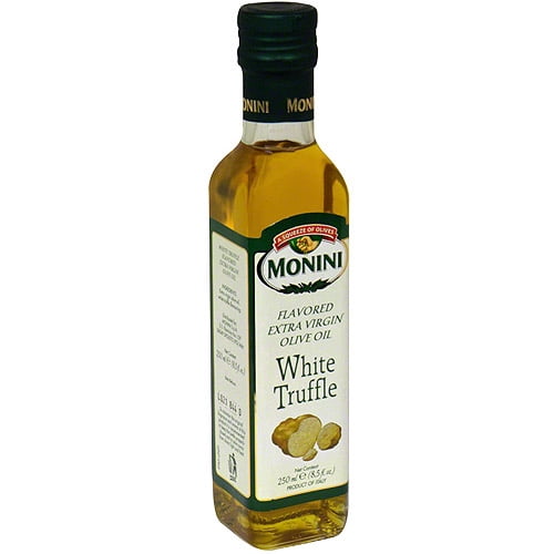 (6 Pack) Monini White Truffle Extra Virgin Olive Oil, 8.5 fl oz