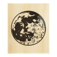 thumbnail image 1 of Recollections Moon Wood Stamp, 6 Pack, 1 of 5