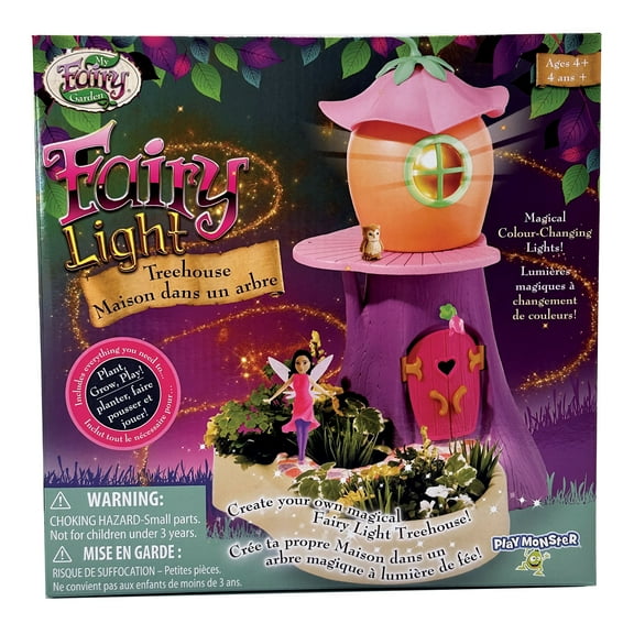My Fairy Garden Light Treehouse, 6 Pack