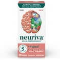 thumbnail image 1 of 6 Pack - NEURIVA Original Brain Performance (30 count), Brain Support Supplement With Clinically Proven Natural Ingredients  1 ea, 1 of 1
