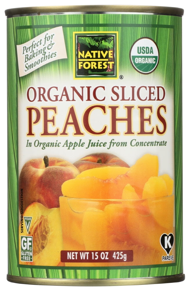 Azure Market Organics Peaches, Sliced, Frozen, Organic