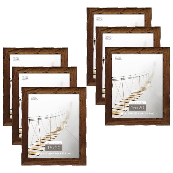 Studio Decor Home Natural Pine Frame, 6 Pack
