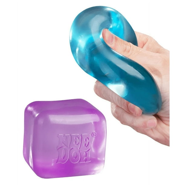6 Pack Nee Doh Nice Cube - Stress Relief for Preschool Classroom