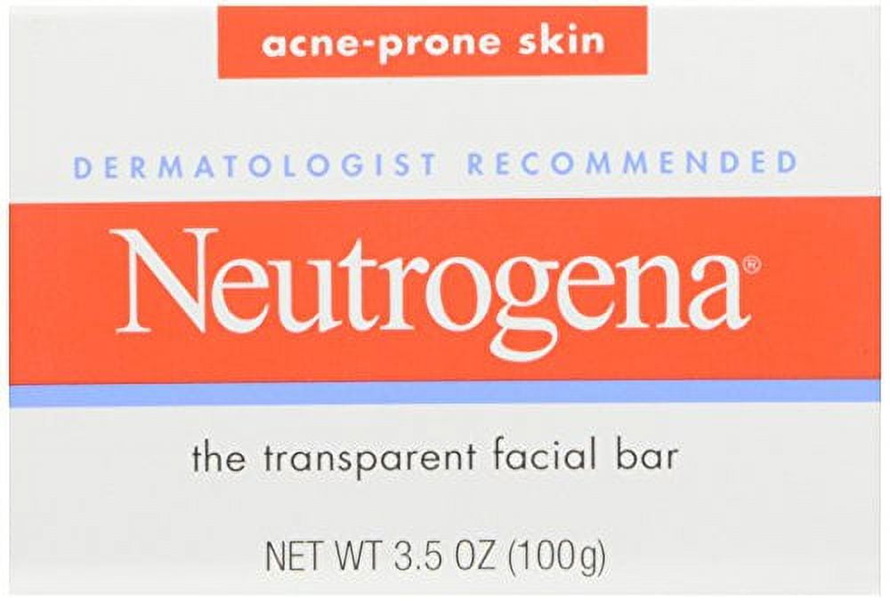 6 Pack - Neutrogena Acne Prone Skin Formula Facial Bar 3.50oz Each