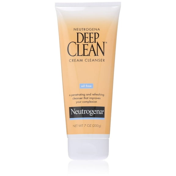 "6 Pack Neutrogena Deep Clean Cream Cleanser, Oil Free 7 oz (200 g) Each"