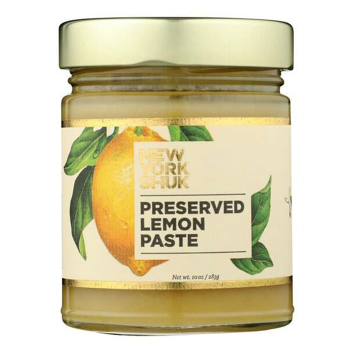 (6 Pack)New York Shuk - Lemon Paste Preserved, 10 oz.
