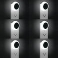 thumbnail image 1 of 6 Pack Night Light, LED Night Lights Plug into Wall with Dusk to Dawn sensors, Plug in Night Lights for Kids Room, Bedroom, Bathroom, Baby Nursery,Stair Lights, Hallway Light, Daylight, 1 of 6