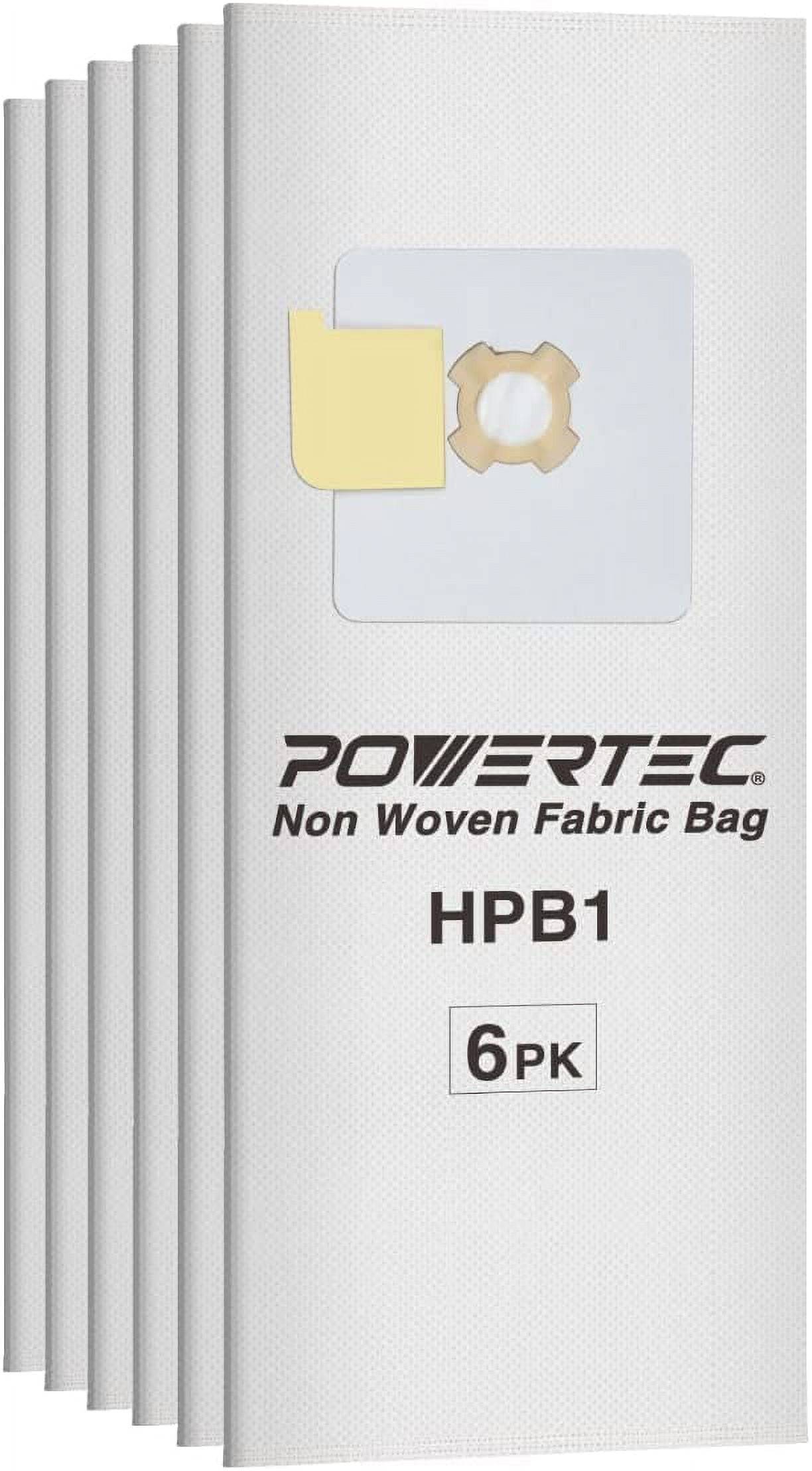 6 Pack Non Woven Fabric Filter Bags for AstroVac & Valet Central HPB1