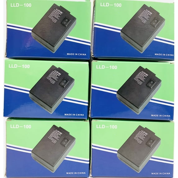 6-Pack Norstar 100 Watt Step Down Power Converter 220v To 110v Voltage Transformer 100W Max For Travel