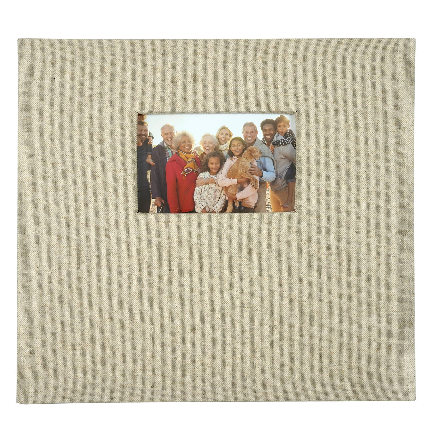 Recollections Oatmeal Scrapbook Album, 6 Pack