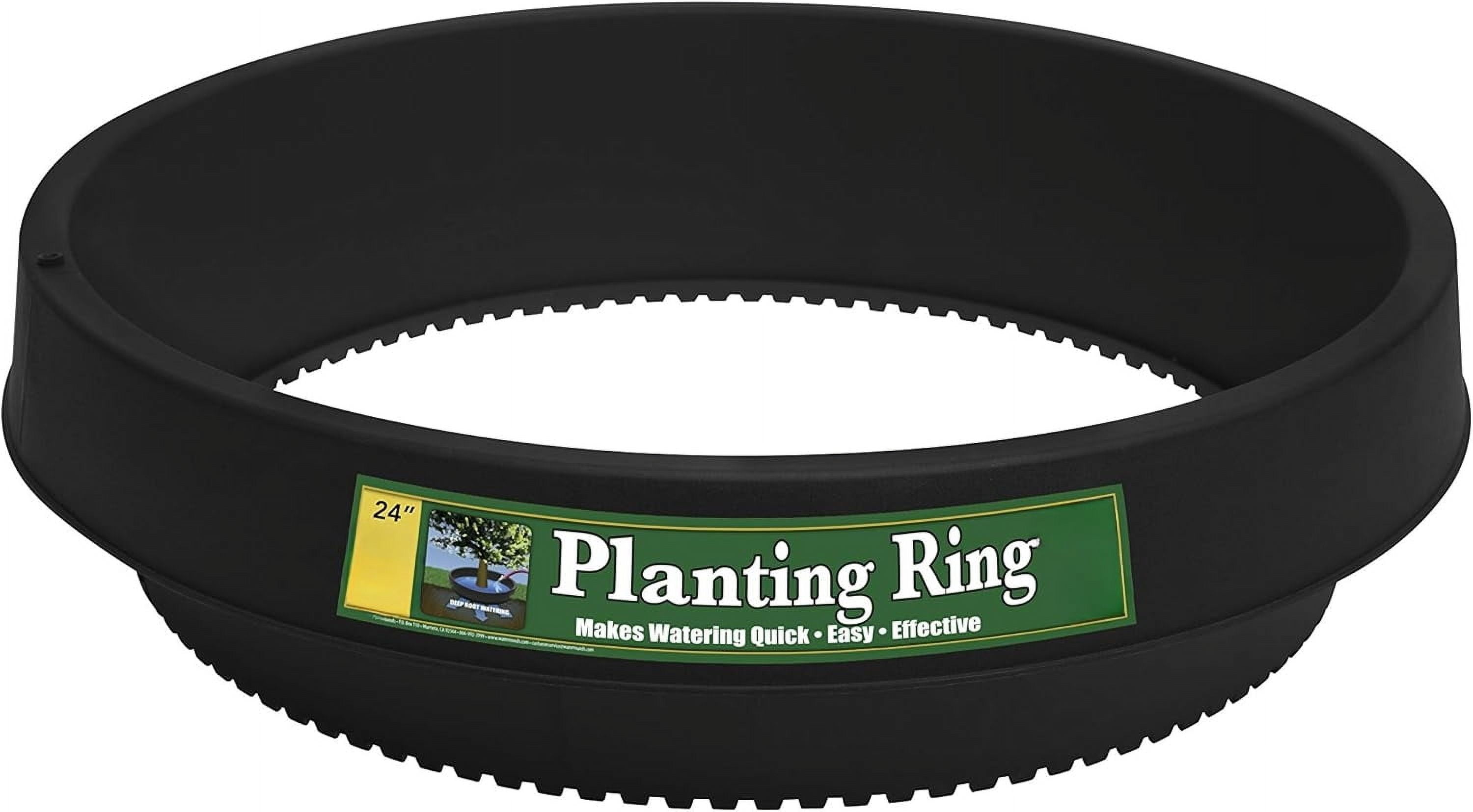 Mulck Rings 6 Pack of 24 in Planting Rings. Edging and Water Retention. Protects ...