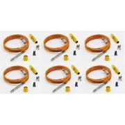 6 Pack Of Robertshaw 1980-036 36" Snap Fit Thermocouples