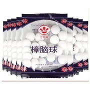 6 Pack Old Fashioned Original Moth Balls, Carpet Beetles, Kills Clothes Moth, Repellent Closet Clothes Protector, No Clinging Odor, White