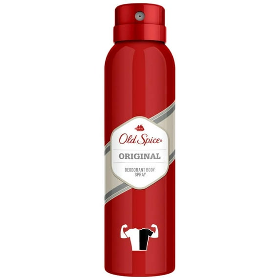 Old Spice Men's Original Deodorant Body Spray Spray 5.0 oz Bath & Body 8001090592958
