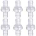 6 Pack One Way Check Valves, 1/2