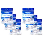 Oral B Glide Gum Care Floss Picks CleanTech Fiber Tension Control Unflavored Dental Picks Recyclable Bag 30 Count (Pack of 6)
