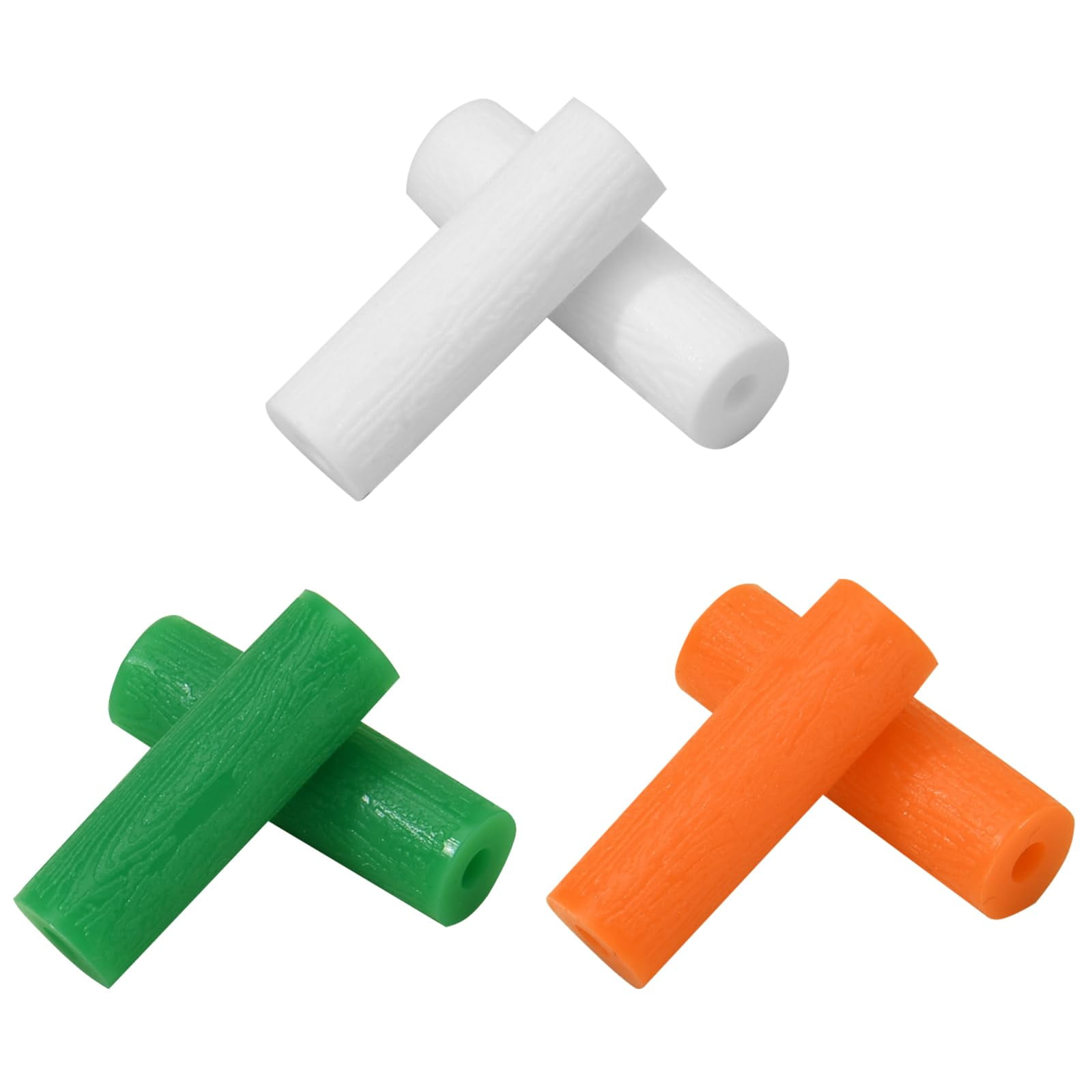 6Pack Orthodontic Chewies in DNF2 3 Styles, MultiColored NonSlip