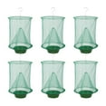 thumbnail image 1 of 6 Pack Outdoor Farm Fly Catcher – Reusable Horse Fly Trap with Hanging Mesh Cage, Easy to Use & Clean, Suitable for Gardens, Stables, Yards, and Compost Areas, 1 of 5