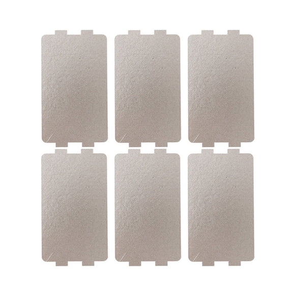 6 Pack Oven Plates Microwave Oven Heater Thickening Sheets Spare Part Thickening Plate for Fast and Even Heating