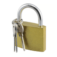 thumbnail image 1 of 6 Pack Padlock Small Padlock with Key for Luggage Lock, Backpack, Gym Locker Lock, Suitcase Lock, Classroom Matching Game and More, 1 of 3