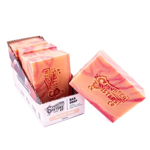 6 Pack - Palisade Peach Soap Set , All Natural, Moisturizing.