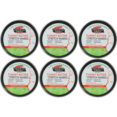 6 Pack Palmer's Cocoa Butter Formula Tummy Butter 4.4oz Each