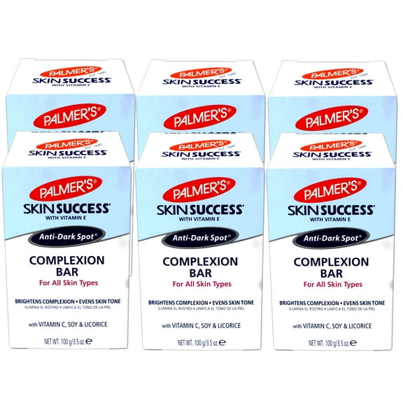 6 Pack - Palmers Skin Success Anti-Dark Spot Complexion Bar for All Skin Types, 3.50 OZ