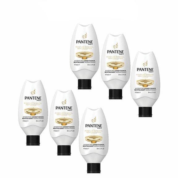 (6-Pack) Pantene Pro-V Daily Moisture Conditioner Travel Size TSA Approved 1.7oz