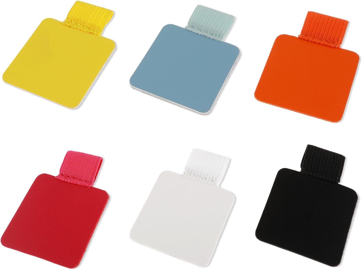 6 Pack Pen Loop Holders SelfAdhesive Leather Elastic Pencil Holder