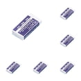 thumbnail image 1 of 6 Pack Pencil Eraser Bulk Erasers, Soft White Erasers, Erase Easily Eraser Bulk for Artists Teachers Drawing Office (1.5 X 0.7 X 0.31 Inch), 1 of 5