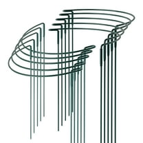 6 Pack Peony Cages and Supports, 10" (W) x 24.8"(H) Plant Support, Rust-Proof Metal Plant Support Stakes for Outdoor&Indoor Plants