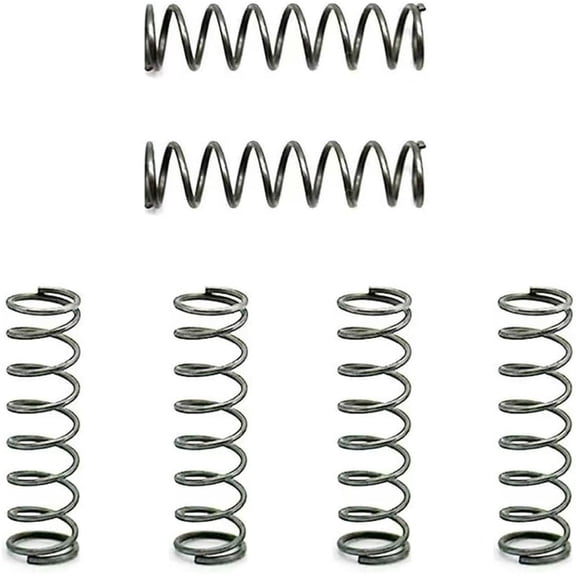 6 Pack Plastic Spray Bottle Trigger Spring Replacement Spray Bottle Nozzle Handle Compression Springs Parts for Empty Spray Bottles Trigger Sprayers Replacement Nozzle Heads Spraying Bottles