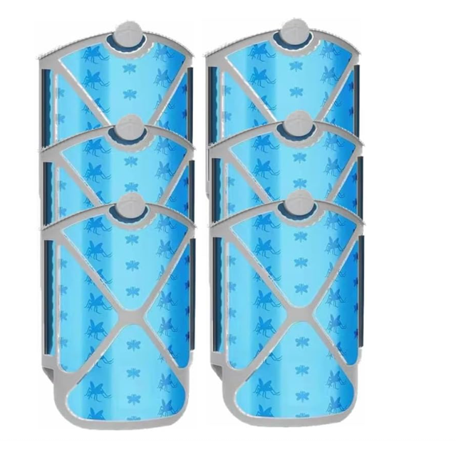 6 Pack Plugin Refill Cartridge Kit Replacement, Compatible with ZEVO