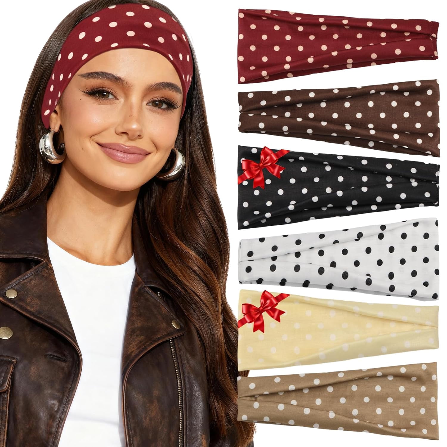 Polka Dot Headband display picture 2