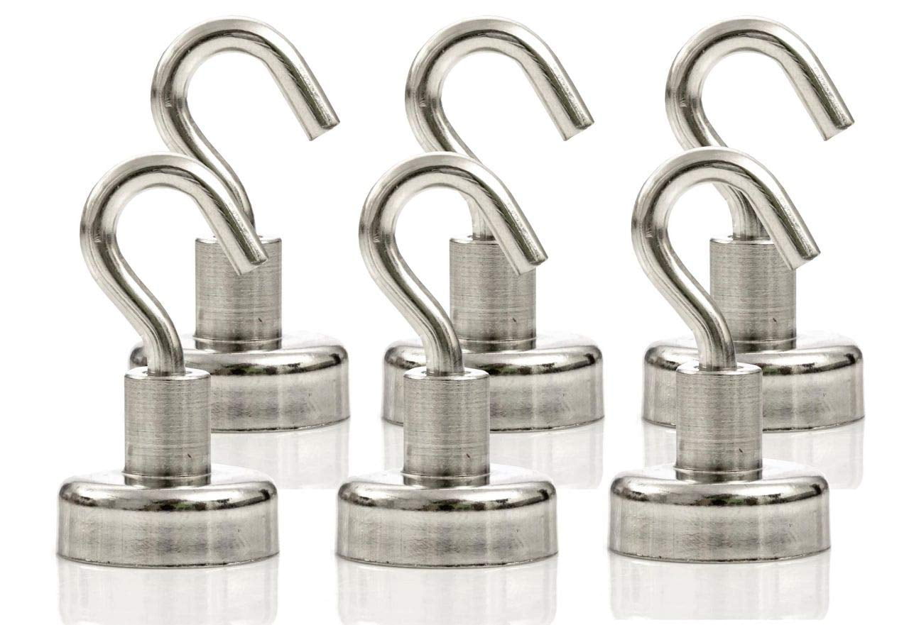 Photo inspiration: Fresh Look at 6 Pack Of Powerful 30Lb Neodymium Heavy Duty Magnetic Hooks