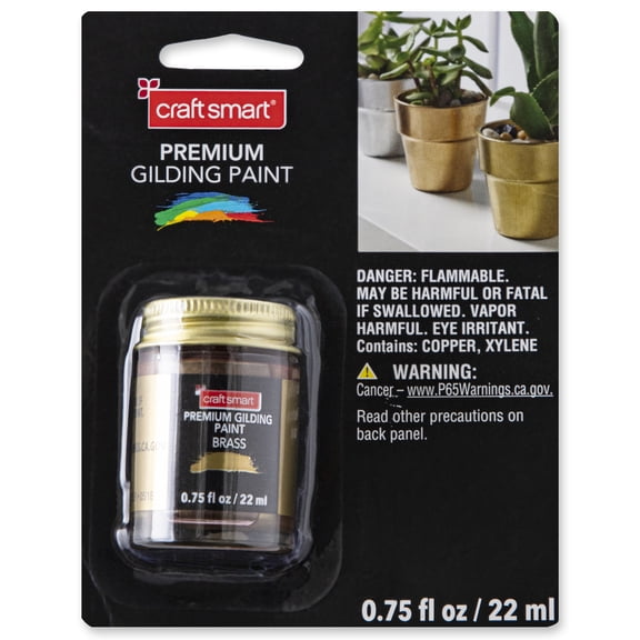 Craft Smart Premium Gilding Paint, 6 Pack