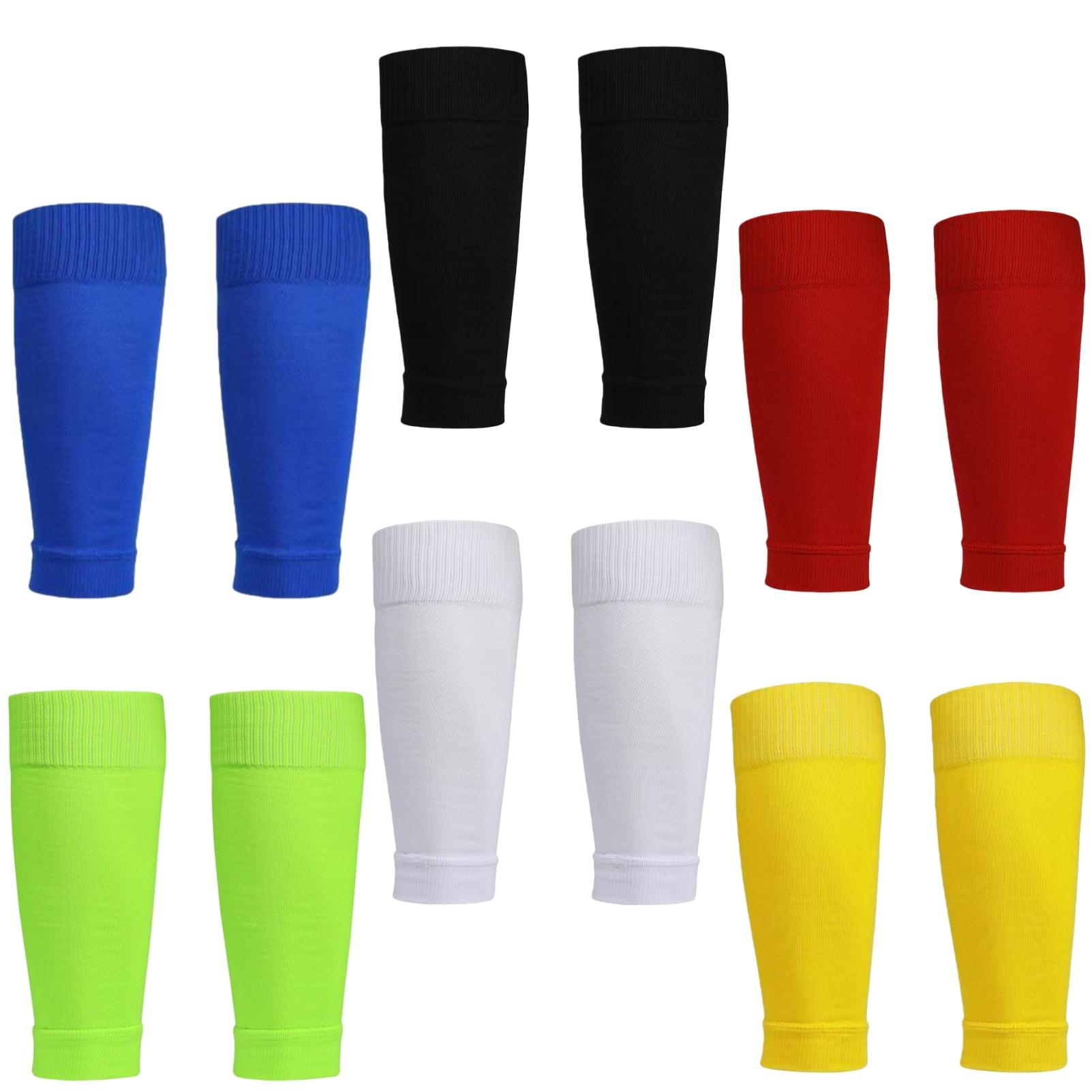 6 Pack Pro Leg Sleeves Socks/Compression for Calf - over the calf ...