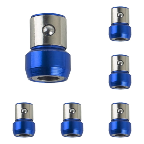 6 Pack Professional Magnetic Screw Ring Bit Holder, Magnetic Screwdriver Bit Head Holder, Magnetic Screw Holder for Home Repair & DIY Projects