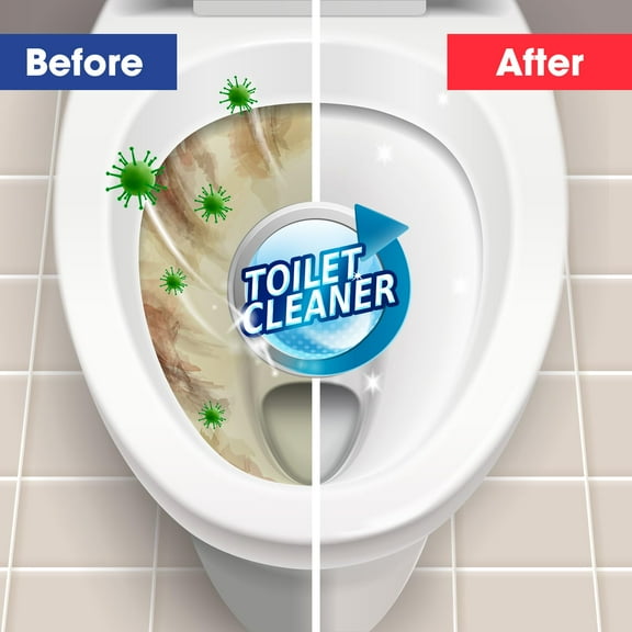 6 Pack Pumice Stone for Cleaning, Pumie Scouring Stick with Handle, Pumice Stone Toilet Bowl Cleaner, Hard Water Stain Remover for Cleaning Toilet, Bathroom, Kitchen Sink, Grill