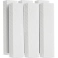 thumbnail image 1 of 6 Pack Pumice Stone for Toilet Bowl Cleaning, Scouring Stick Remove Toilet Bowl Hard Water Rings, Calcium Buildup and Rust Suitable for Cleaning Toilet, Bathroom, Kitchen Sink, Grill（White, 1 of 5