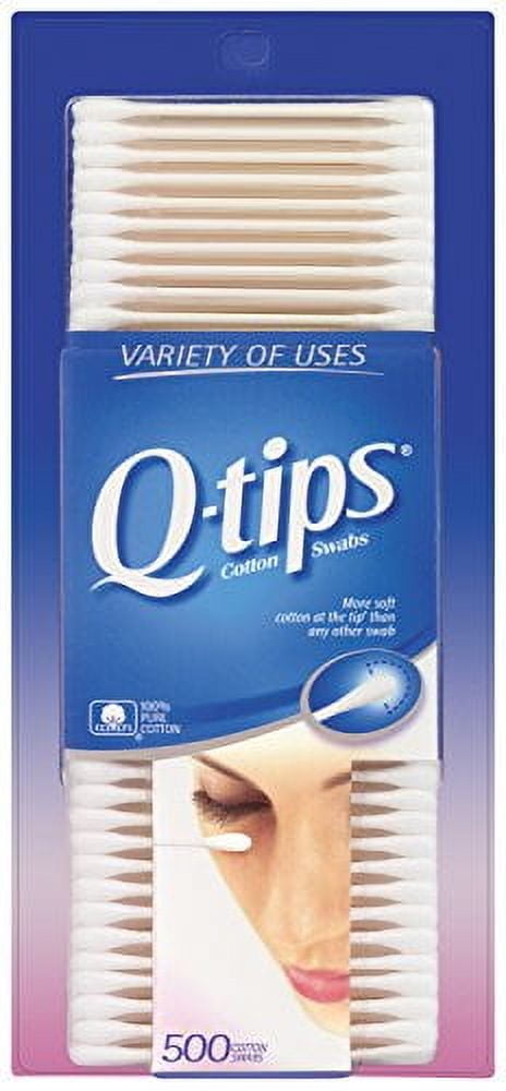 6 Pack - Q-tips Swabs 500 Each