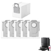 6 Pack QV 35S Dust Bags Replacement for Roborock QV 35S, Qrevo S5V, QV35A, Saros 10/10R, Z70, Qrevo, Q Revo/S, Qrevo Pro/Plus/MaxV, Master, Curv, Edge/S5X/S5A, S8 MaxV/Max Ultra Robot Vacuum Cleaner