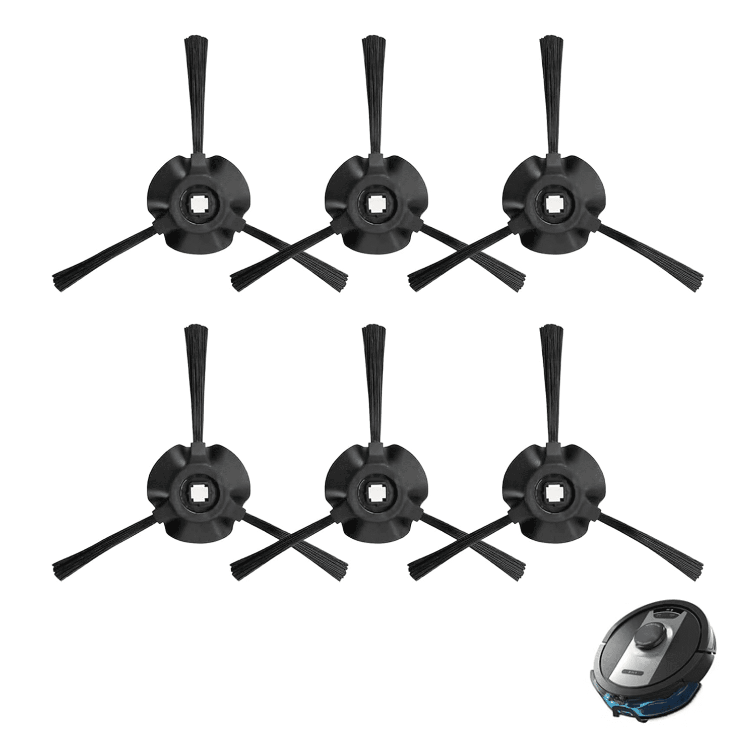 6 Pack RV2400WD Replacement Side Brush for Shark AI Robot Vacuum