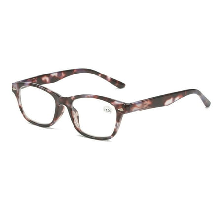 6 Pack Rectangle Reading Glasses Readers 1.0 1.5 2.0 2.5 3.0 3.5 4.0