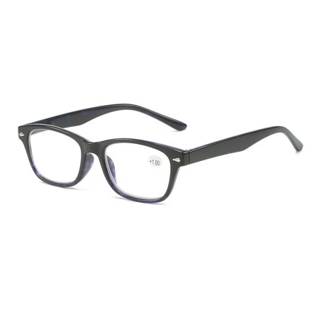 6 Pack Rectangle Reading Glasses Readers 1.0 1.5 2.0 2.5 3.0 3.5 4.0