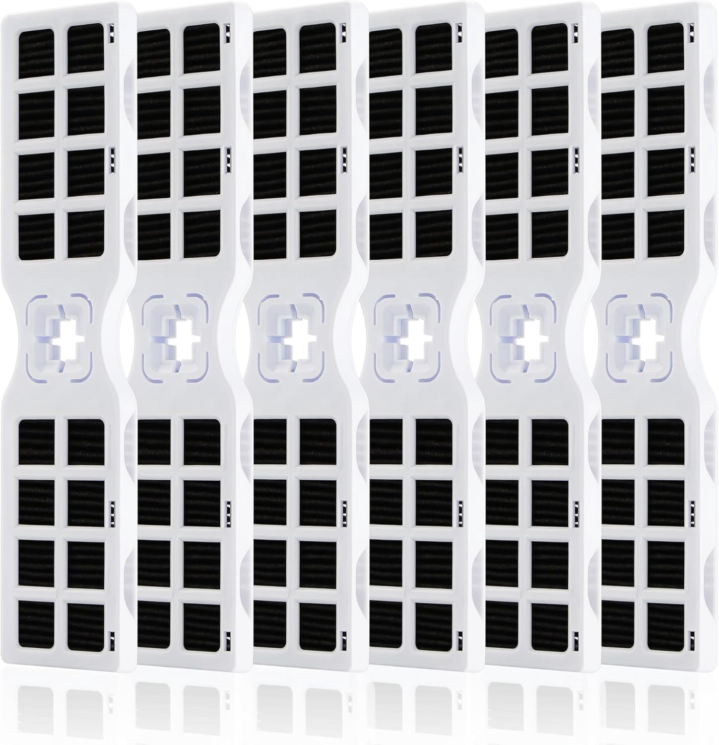 6 Pack Refrigerator Air Filter Replacement for Frigidaire FRGPAAF2 PureAir AF-2 Air Filter Compatible with Frigidaire FRFC2323AS, FRFC232LAF, FRFC233LAF, FRFG2323AF, FRFN2823AS Fridge