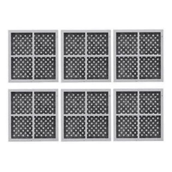 6 Pack Refrigerator Air Filter Replacement for LG LT120F, Kenmore Elite 469918, 9918, ADQ73214402, ADQ73214404, ADQ73334008